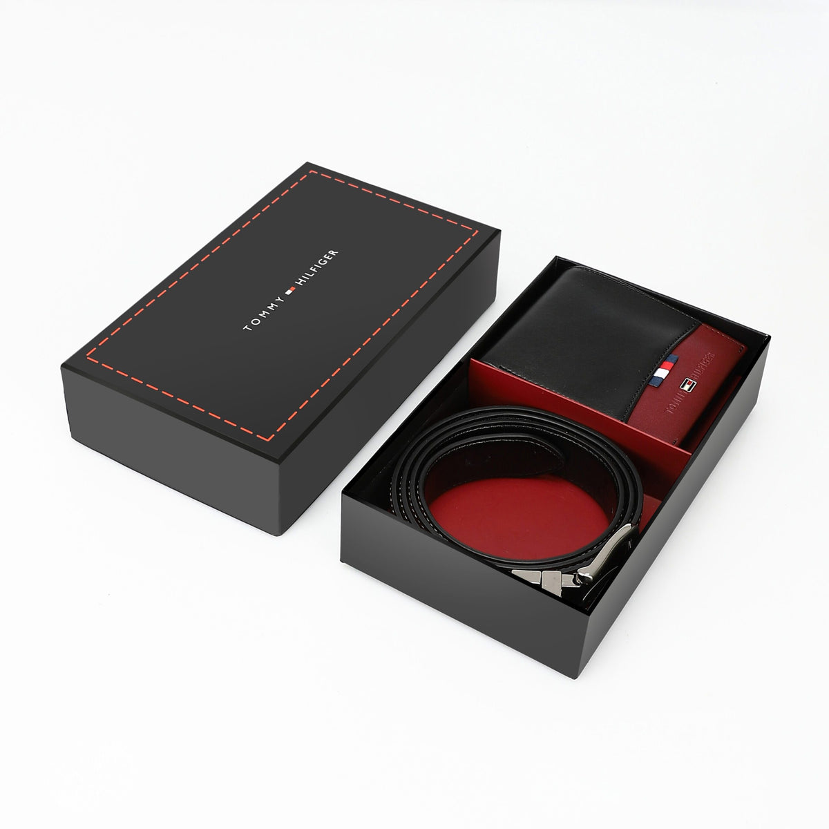 TOMMY HILFIGER set (Wallet & Belt)