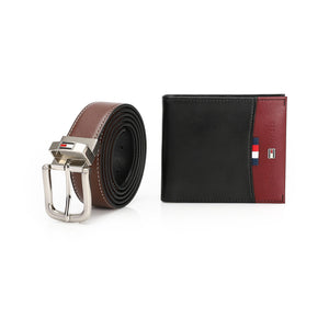 TOMMY HILFIGER set (Wallet & Belt)