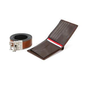 TOMMY HILFIGER set (Wallet & Belt)