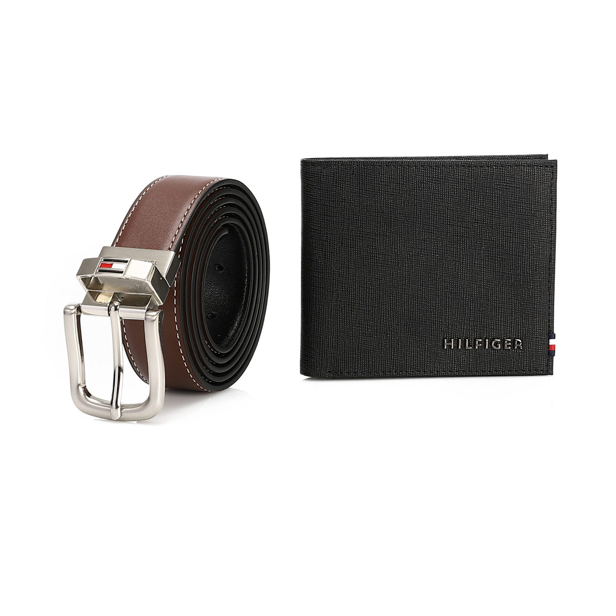 TOMMY HILFIGER set (Wallet & Belt)