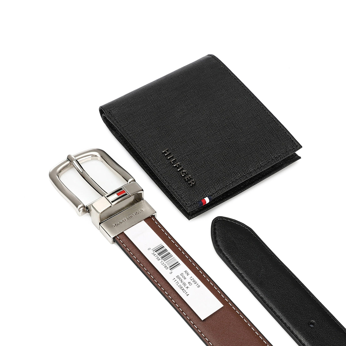 TOMMY HILFIGER set (Wallet & Belt)