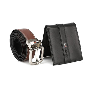 TOMMY HILFIGER set (Wallet & Belt)