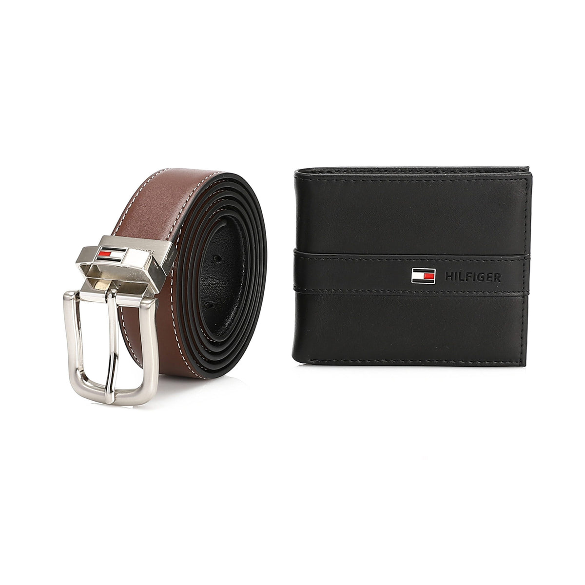 TOMMY HILFIGER set (Wallet & Belt)