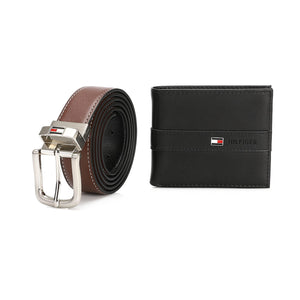 TOMMY HILFIGER set (Wallet & Belt)