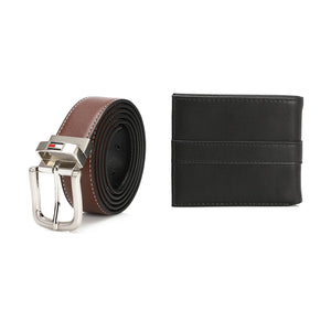 TOMMY HILFIGER set (Wallet & Belt)