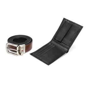 TOMMY HILFIGER set (Wallet & Belt)