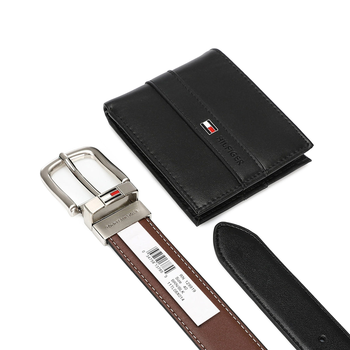 TOMMY HILFIGER set (Wallet & Belt)