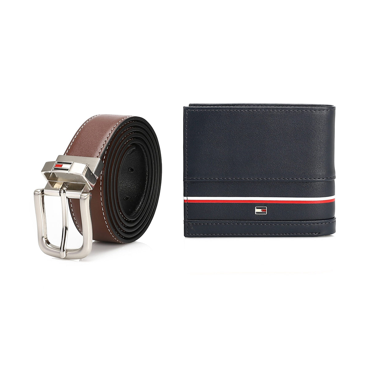 TOMMY HILFIGER set (Wallet & Belt)