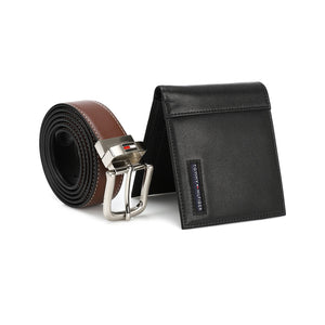 TOMMY HILFIGER set (Wallet & Belt)