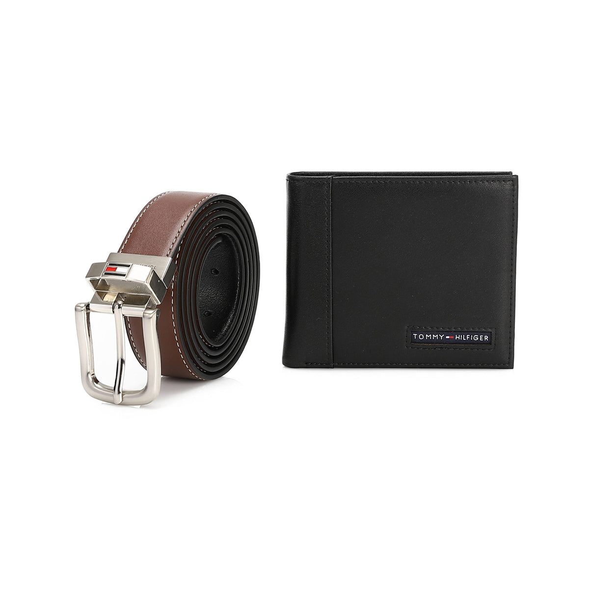 TOMMY HILFIGER set (Wallet & Belt)