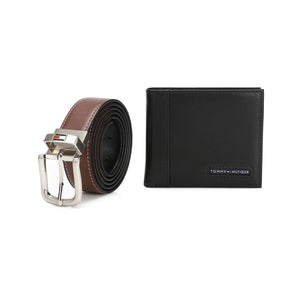 TOMMY HILFIGER set (Wallet & Belt)