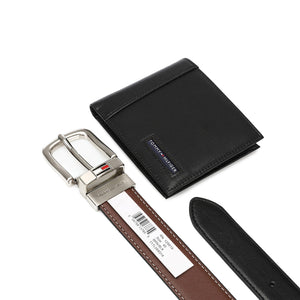 TOMMY HILFIGER set (Wallet & Belt)