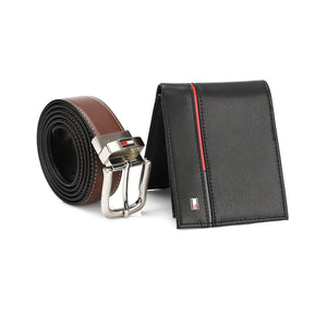 TOMMY HILFIGER set (Wallet & Belt)