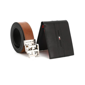 TOMMY HILFIGER set (Wallet & Belt)