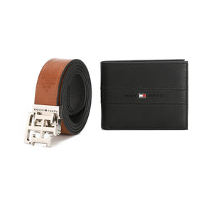 TOMMY HILFIGER set (Wallet & Belt)