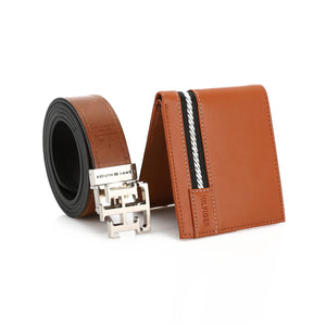 TOMMY HILFIGER set (Wallet & Belt)