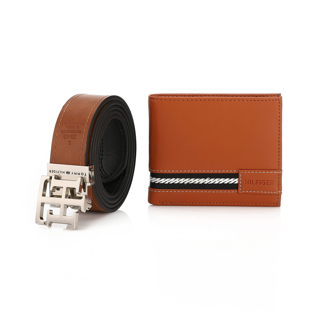TOMMY HILFIGER set (Wallet & Belt)