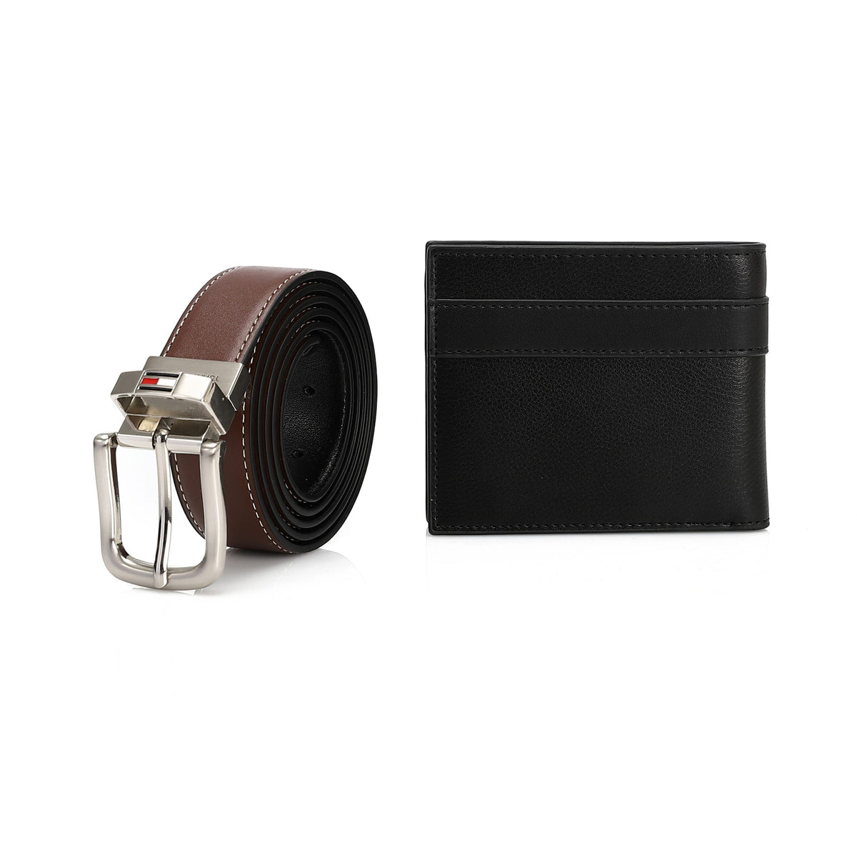TOMMY HILFIGER set (Wallet & Belt)
