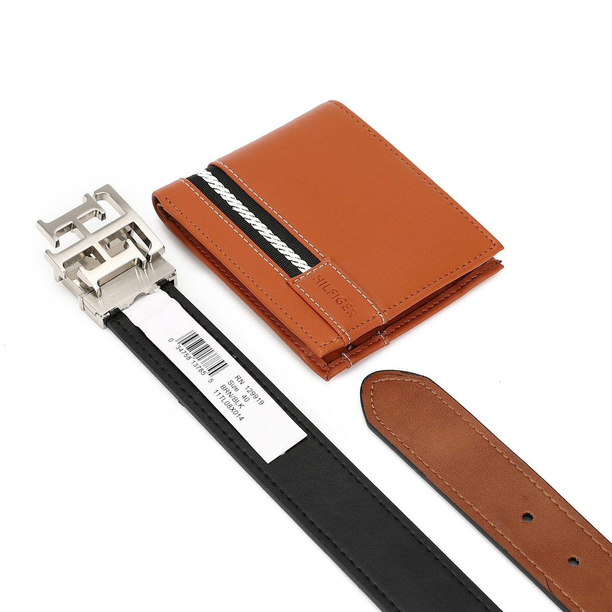 TOMMY HILFIGER set (Wallet & Belt)