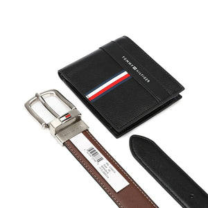 TOMMY HILFIGER set (Wallet & Belt)
