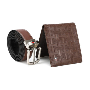 TOMMY HILFIGER set (Wallet & Belt)