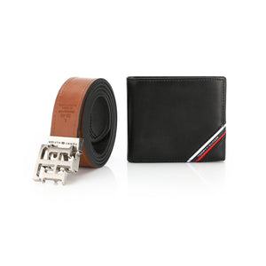 TOMMY HILFIGER set (Wallet & Belt)