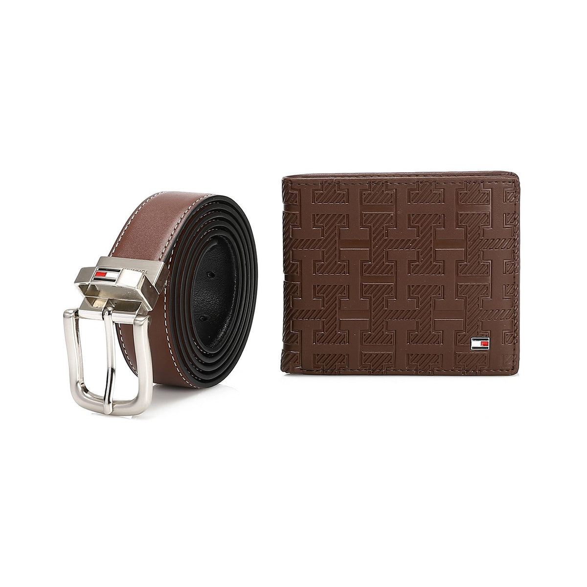 TOMMY HILFIGER set (Wallet & Belt)
