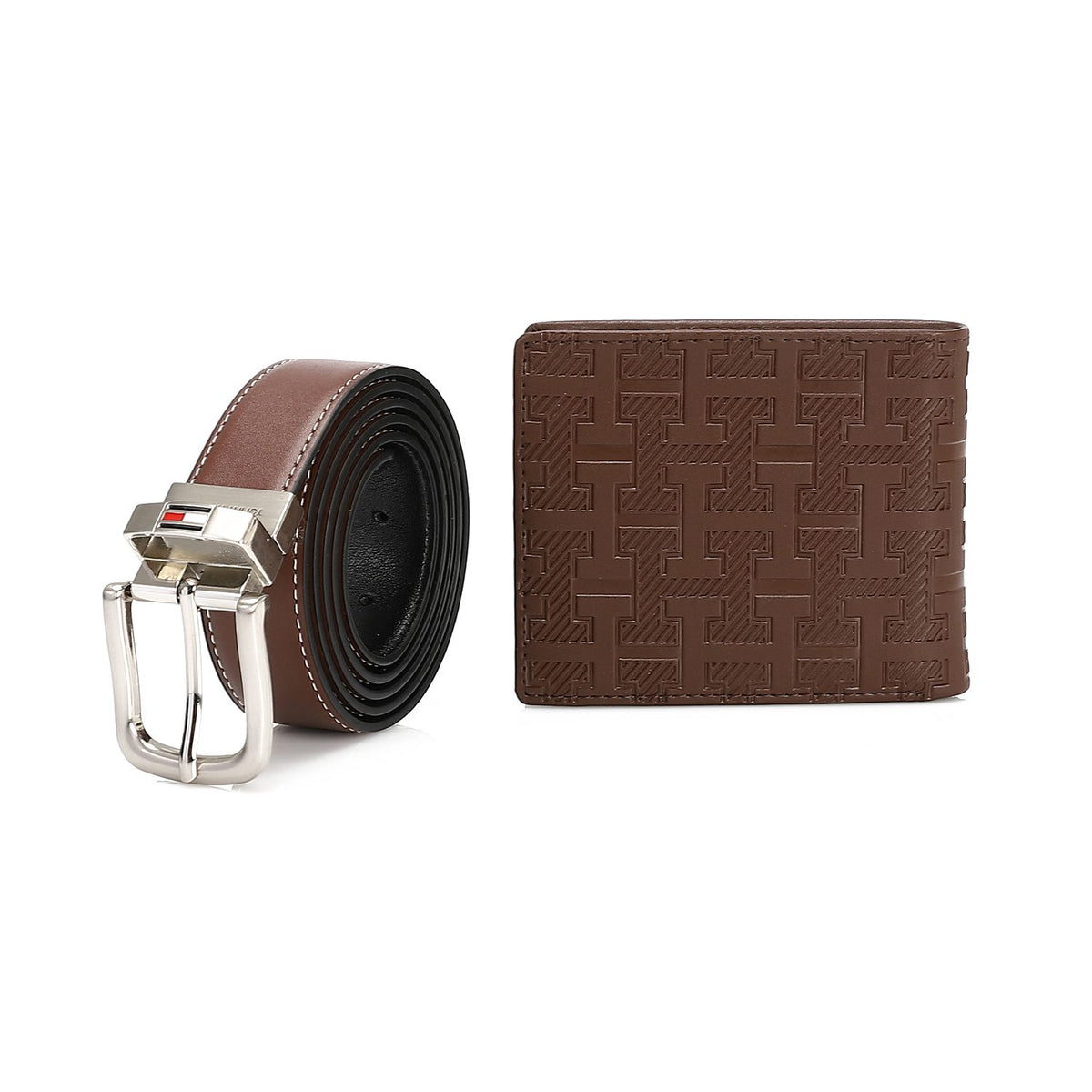 TOMMY HILFIGER set (Wallet & Belt)