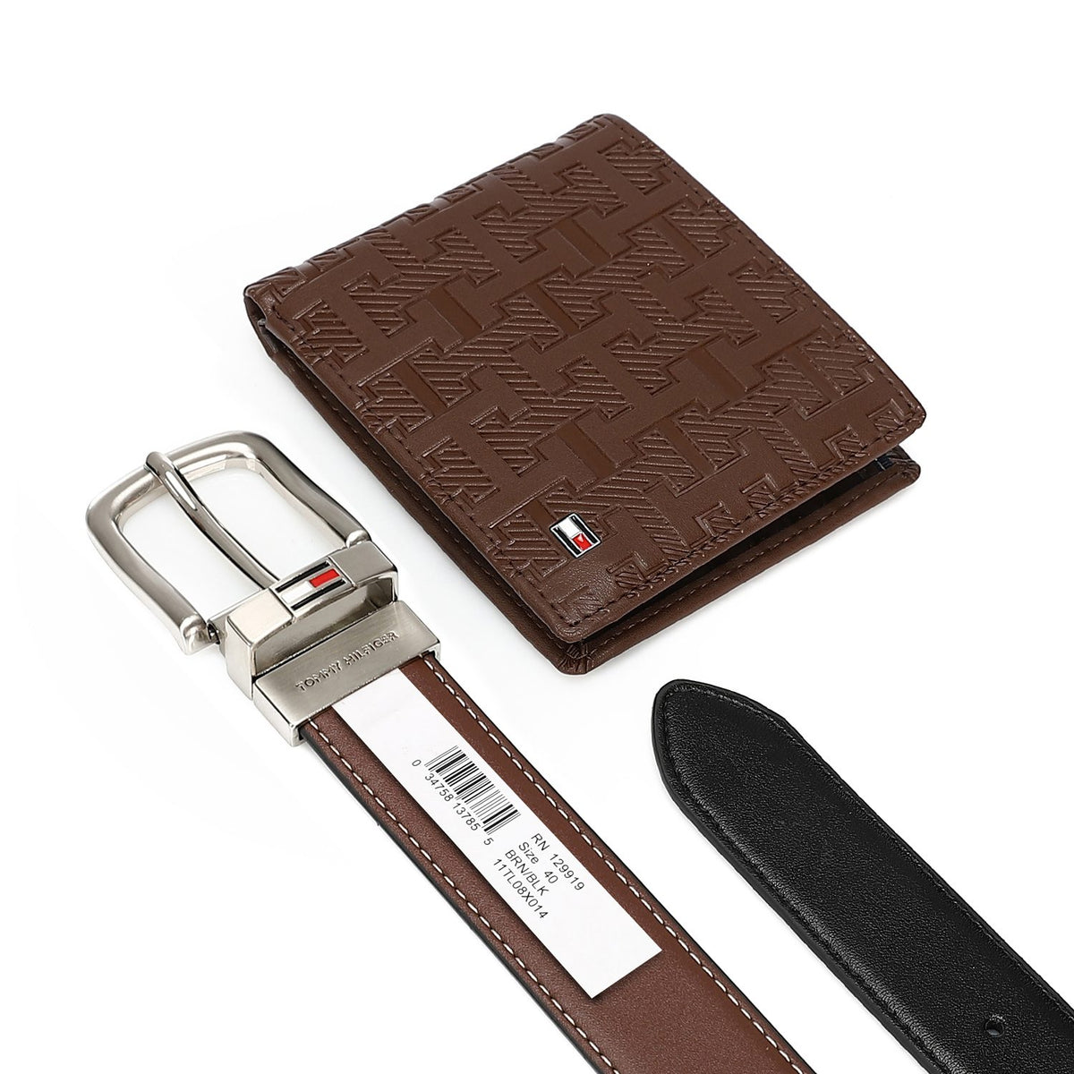 TOMMY HILFIGER set (Wallet & Belt)