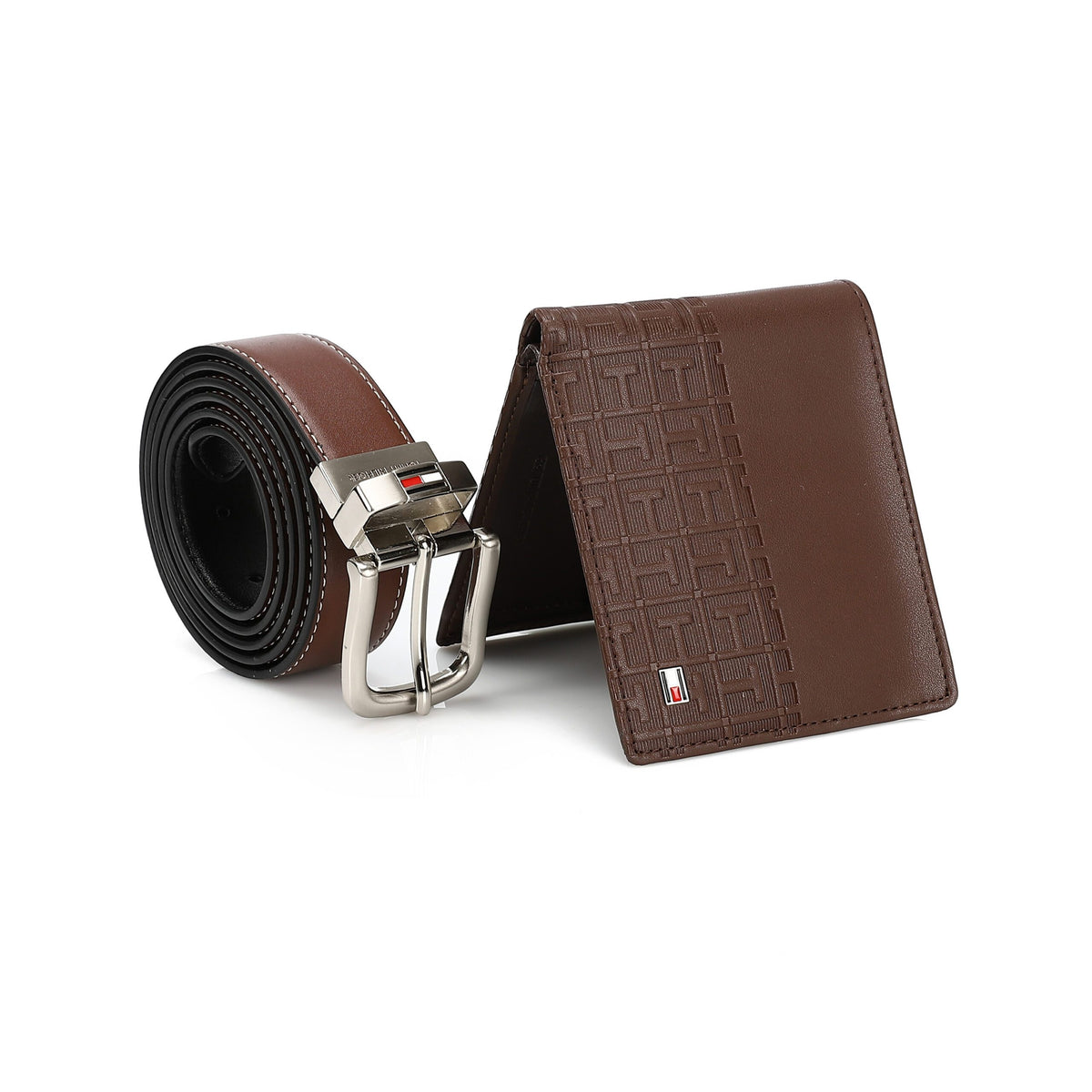 TOMMY HILFIGER set (Wallet & Belt)