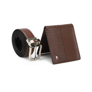 TOMMY HILFIGER set (Wallet & Belt)