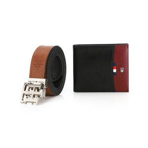 TOMMY HILFIGER set (Wallet & Belt)