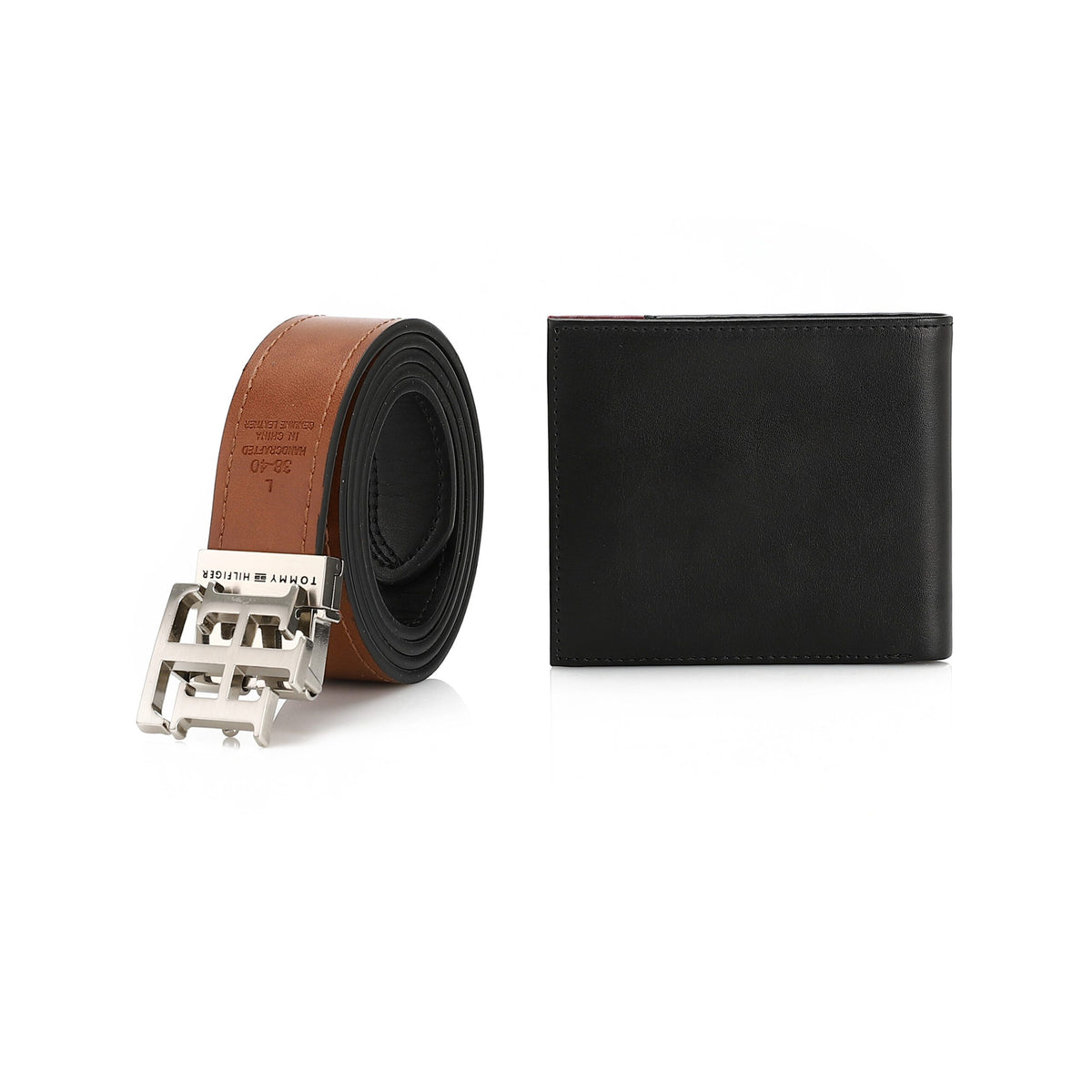 TOMMY HILFIGER set (Wallet & Belt)