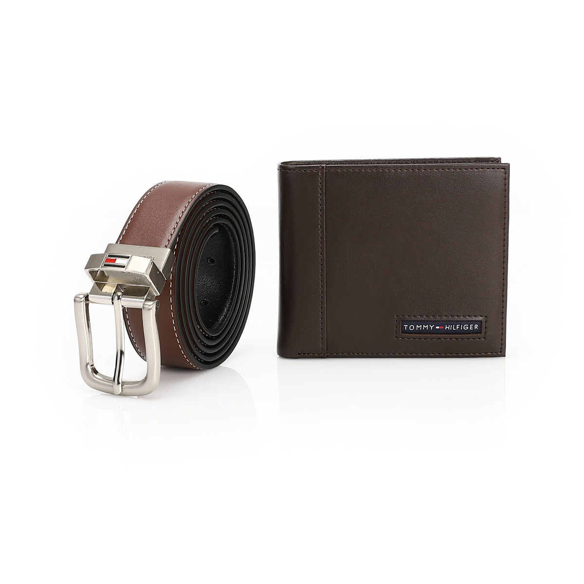 TOMMY HILFIGER set (Wallet & Belt)