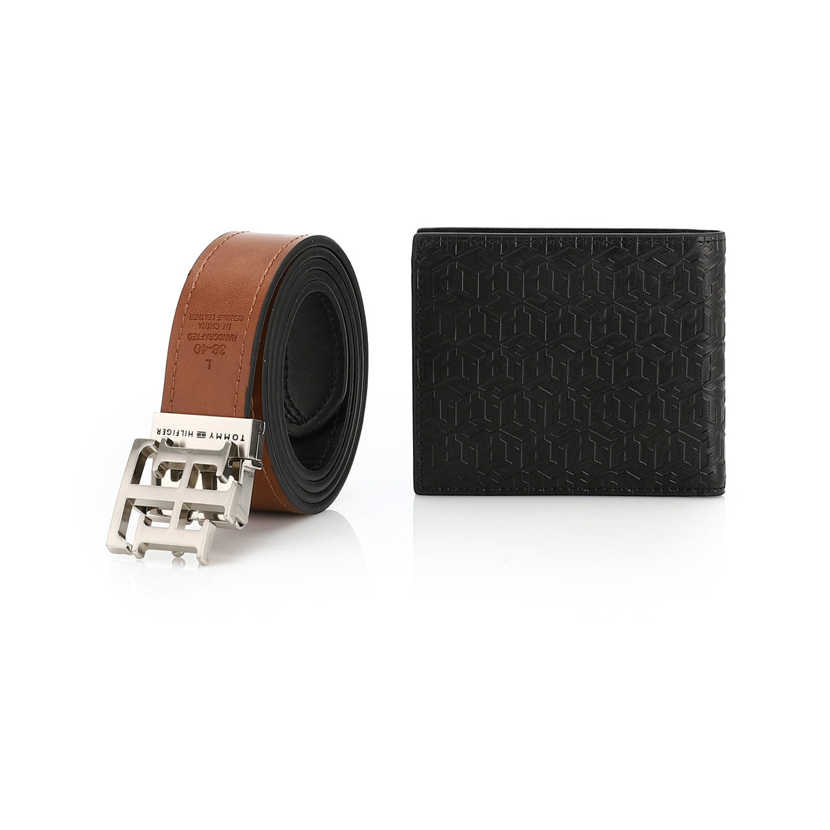 TOMMY HILFIGER set (Wallet & Belt)