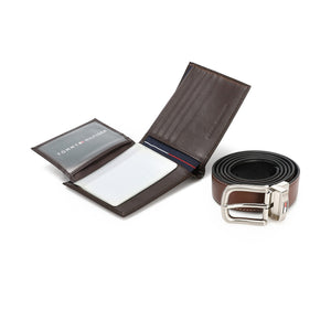 TOMMY HILFIGER set (Wallet & Belt)