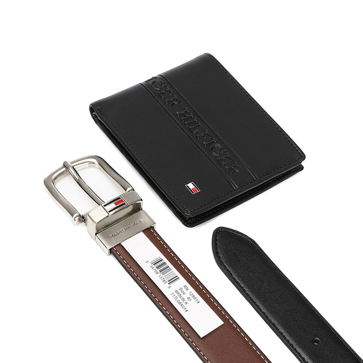 TOMMY HILFIGER set (Wallet & Belt)