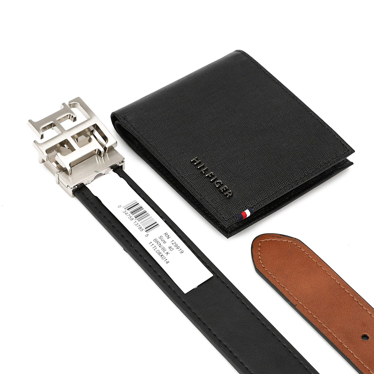 TOMMY HILFIGER set (Wallet & Belt)