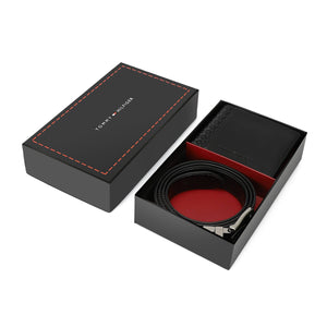 TOMMY HILFIGER set (Wallet & Belt)