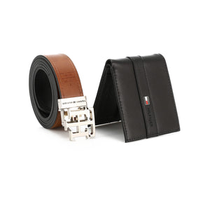 TOMMY HILFIGER set (Wallet & Belt)