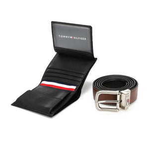 TOMMY HILFIGER set (Wallet & Belt)