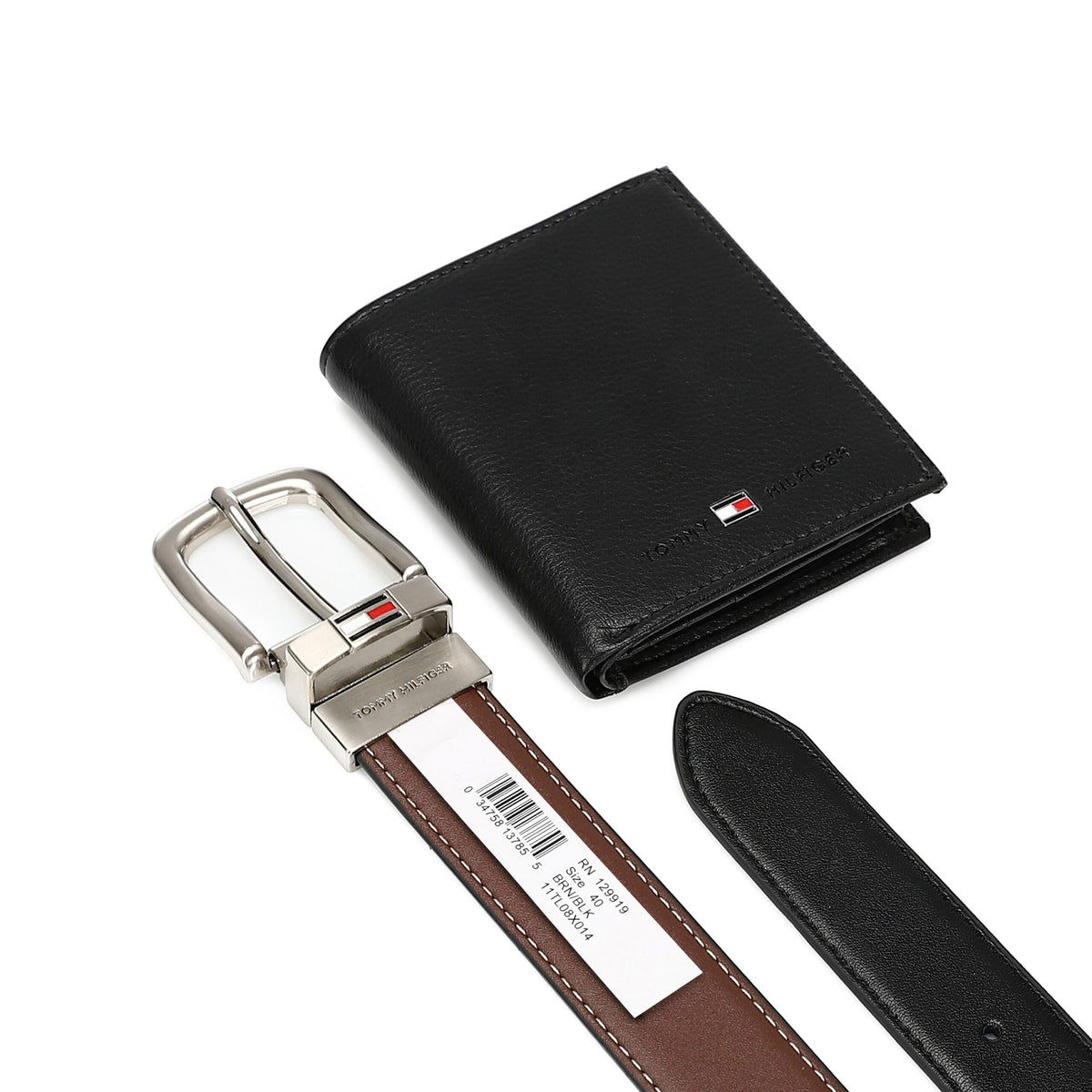 TOMMY HILFIGER set (Wallet & Belt)