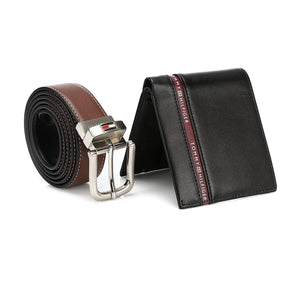 TOMMY HILFIGER set (Wallet & Belt)