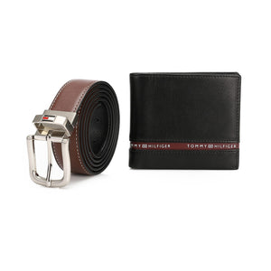 TOMMY HILFIGER set (Wallet & Belt)
