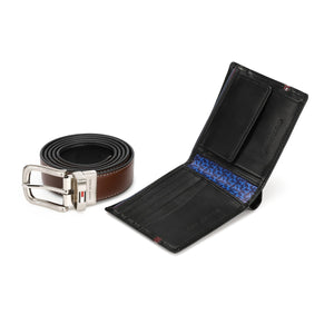 TOMMY HILFIGER set (Wallet & Belt)