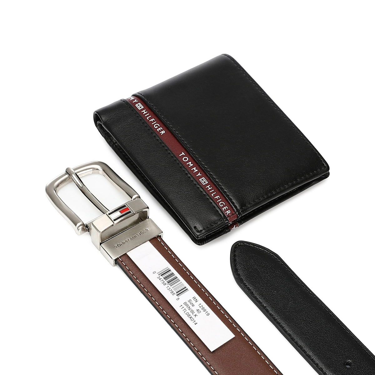 TOMMY HILFIGER set (Wallet & Belt)