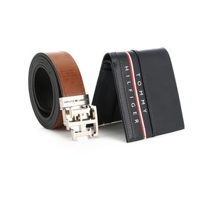 TOMMY HILFIGER set (Wallet & Belt)