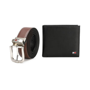 TOMMY HILFIGER set (Wallet & Belt)
