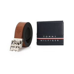 TOMMY HILFIGER set (Wallet & Belt)