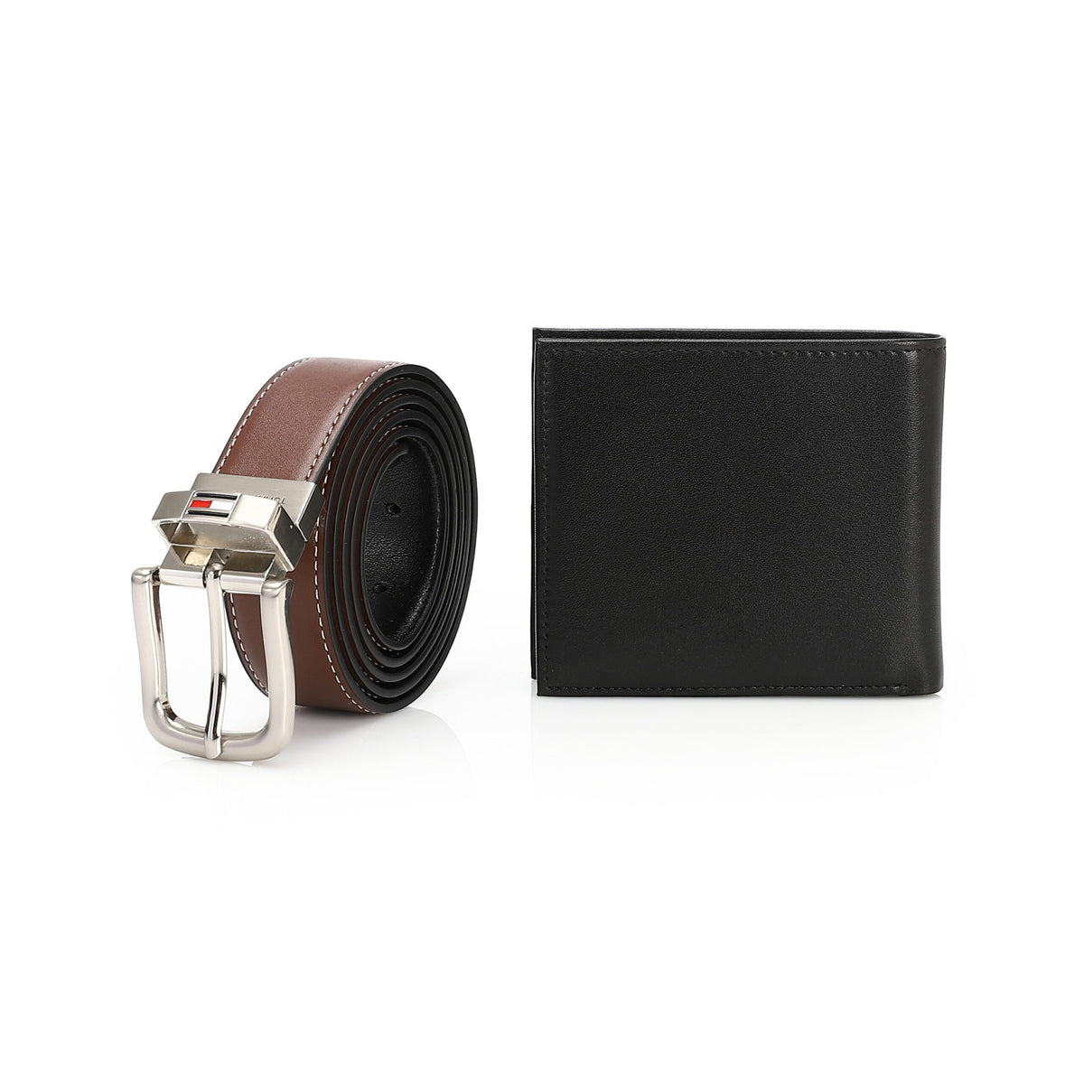 TOMMY HILFIGER set (Wallet & Belt)